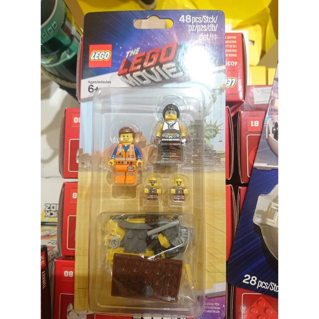 Lego 853865 Minifigures Set - Vỉ 4 nhân vật hoạt hình trong Lego Movie 2 chính hãng