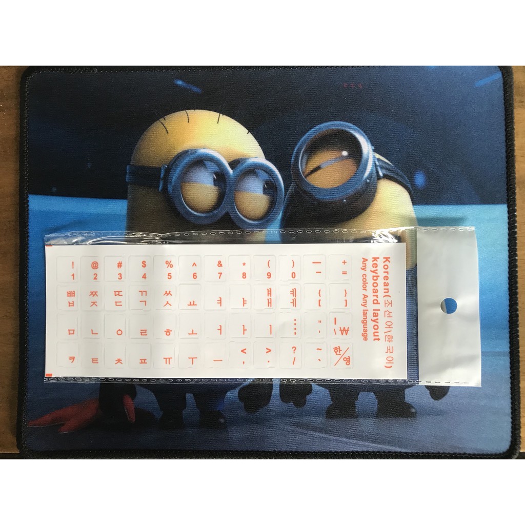 Miếng Dán Bàn Phím Tiếng Anh / Hàn / Trung
