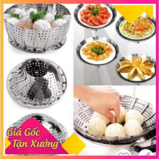 [XẢ KHO+FREE SHIP] [Freeship 99k] Vỉ hấp thực phẩm, đồ xôi inox cao cấp