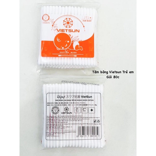 Tăm bông ngoáy tai cho bé và người lớn