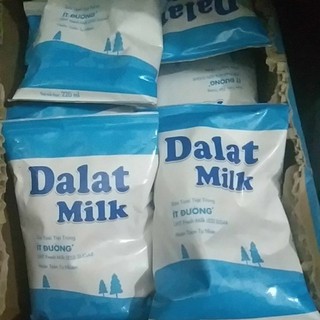 Combo 10 gói sữa dalat milk túi 220ml