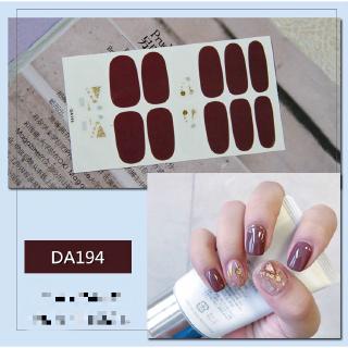 Set 14 nhãn dán trang trí móng nghệ thuật