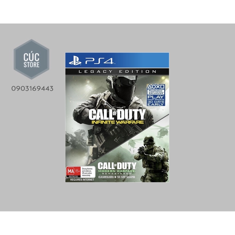 Đĩa chơi game PS4: Call of Duty Infinite Warfare