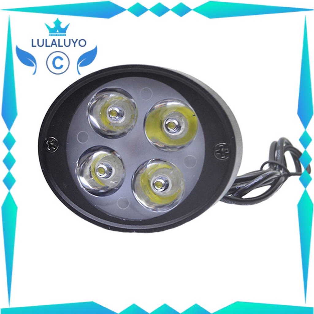 [Giá thấp] Electric Three-wheeled Led Front Large Bulb Super Bright Spotlight For Motor .lu