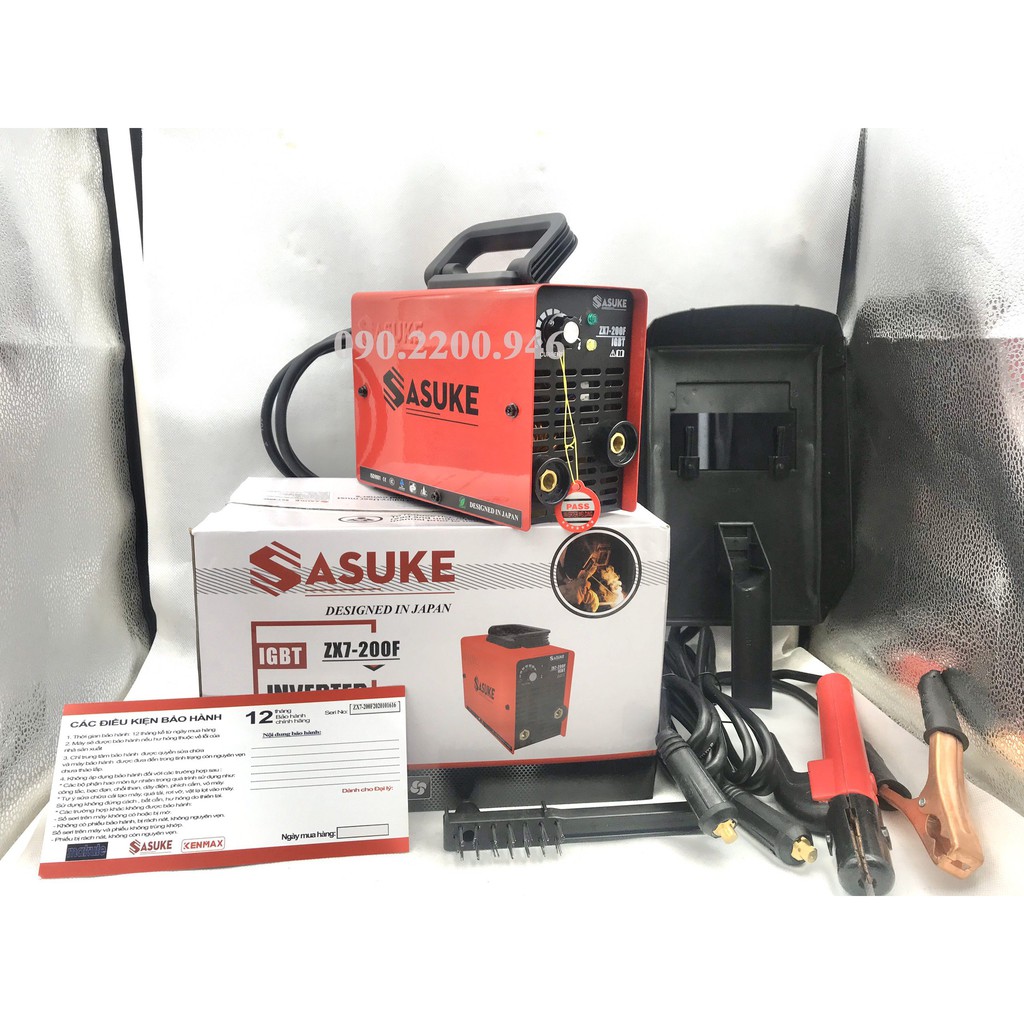 Máy hàn điện tử mini Sasuke ZX7 200F xuất đi nhật