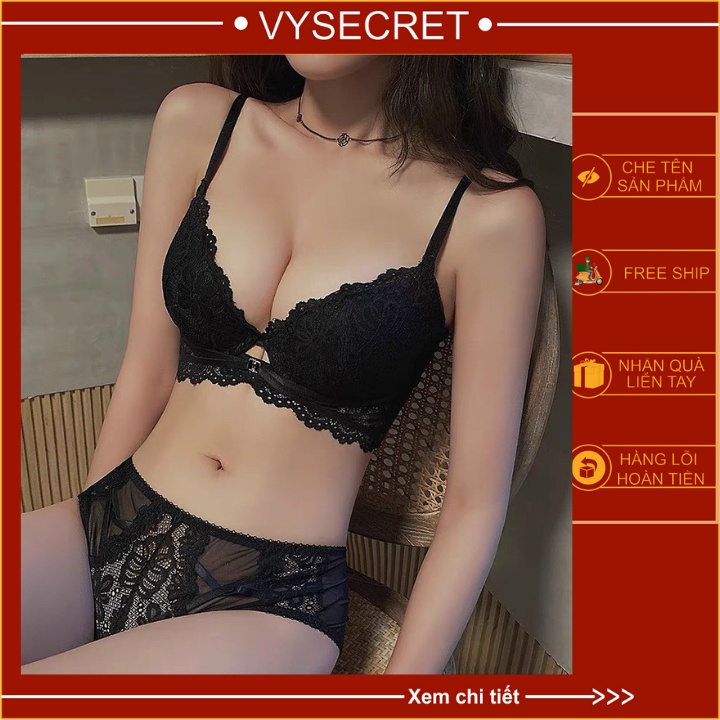 BỘ ĐỒ LÓT NÂNG NGỰC  💥 CÓ MÃ GIẢM GIÁ 💥 SÉT NỘI Y CAO CẤP,TẠO KHE,QUYẾN RŨ C9247