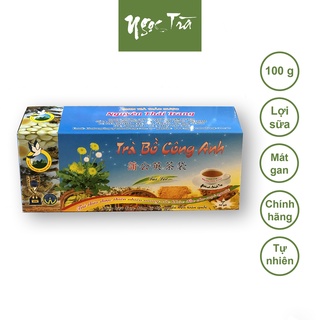 Trà túi lọc Bồ công anh, lợi sữa, mát gan, thanh nhiệt, giải độc - Giúp thông tắc sữa - Nguyên Thái Trang - 50 Túi