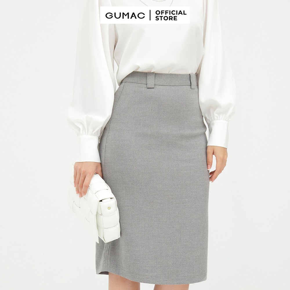 [Mã WABR2711 giảm 10% đơn 250K] Chân váy nữ suông cơ bản GUMAC công sở thanh lịch VB5127 | BigBuy360 - bigbuy360.vn