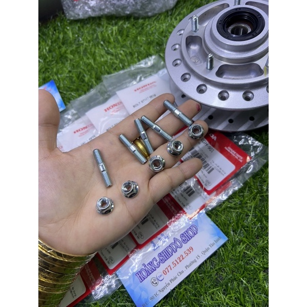 5 cây cùi xông 5 con tán để gắn đùm Zx fu1 wave thái