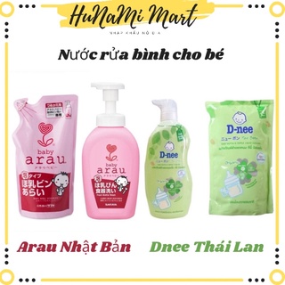 Nước rửa bình Dnee Thái Lan - Nước rửa bình Arau Nhật Bản