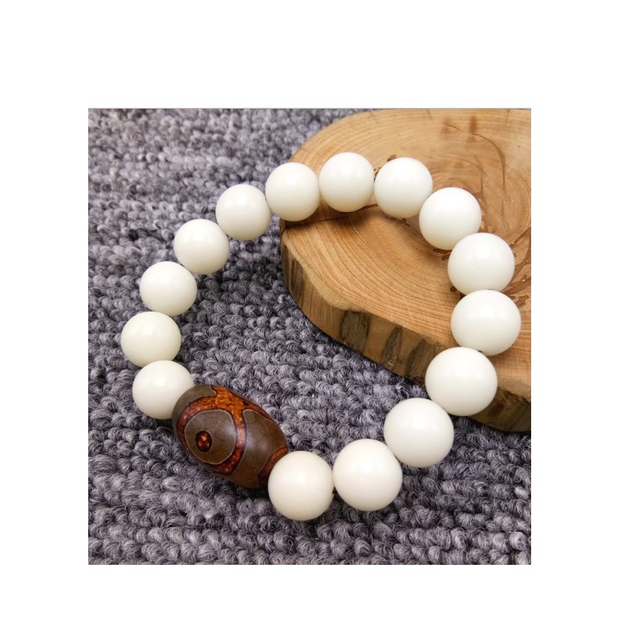 Chuỗi hạt kim cang bồ đề nam nữ vòng tay hạt bồ đề tự nhiên cao cấp phối hạt bồ đề bầu dục tự nhiên