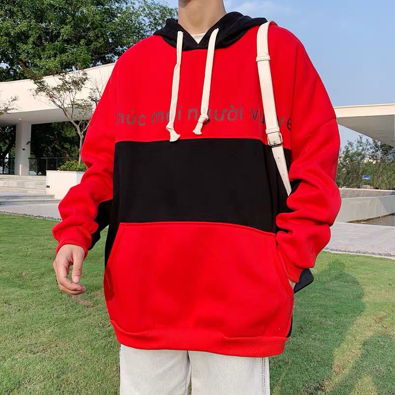 Áo hoodie nỉ unisex form rộng WIND Chúc Mọi Người Vui Vẻ, áo hoodie ullzang WIND | BigBuy360 - bigbuy360.vn