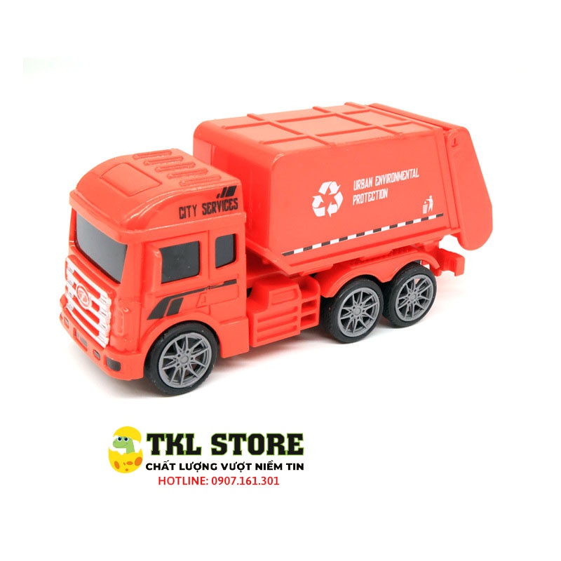 Xe đồ chơi cho bé, bộ xe đồ chơi nhiều kiểu dáng, chạy đà mạnh mẽ an toàn cho bé - Mã T32 - TKL STORE