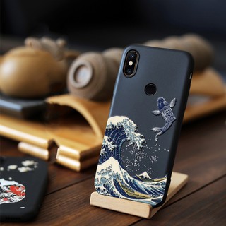 Ốp điện thoại mềm in hình 3D cho Xiaomi Mi Mix 3 2S 2 8 SE 6X 6 Redmi Note 7