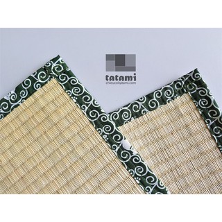 GIẢM GIÁ KỊCH SÀN 3 NGÀY: Chiếu Cói Tatami thấm hút mồ hôi cho trẻ em 60x90 màu xanh lá - kèm quà tặng cho bé.