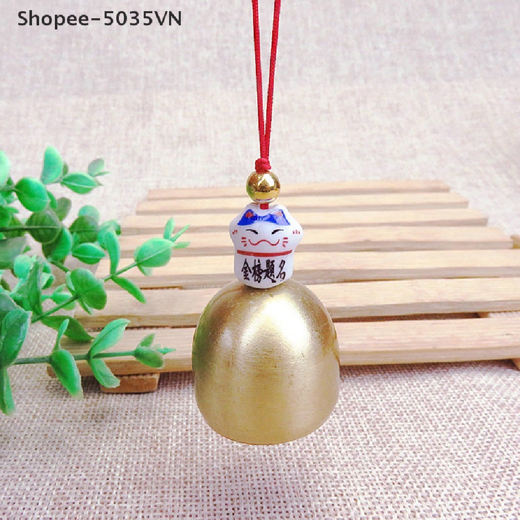 {AKIN} Bell Blessing Feng Shui Wind Chime for Good Luck Fortune Home Car Hanging Decor {akindofstar1.vn}