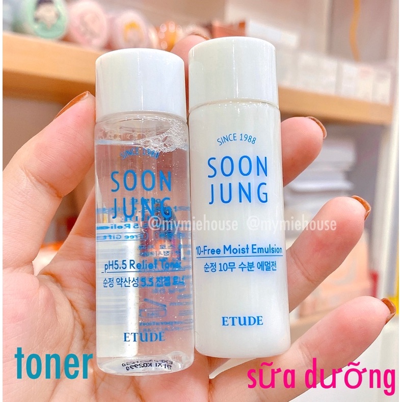 Minisize Toner / Sữa dưỡng Soon Jung Etude house