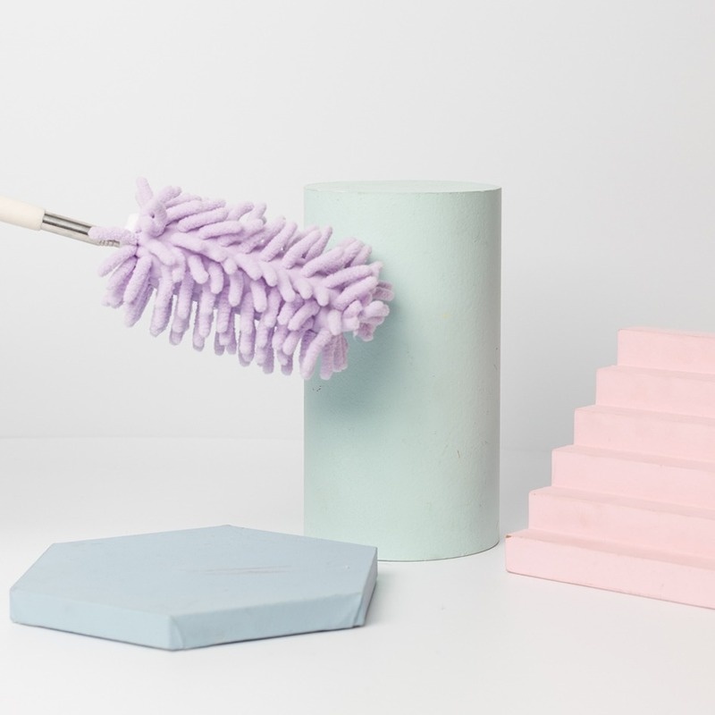 Chổi quét bụi bằng thép không gỉ có thể thu gọn chất lượng cao phong cách Bắc Âu độc đáo