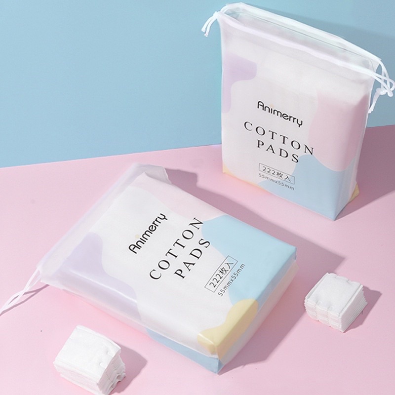 Bông Tẩy Trang Cotton Pads 222 Miếng Animerry Nội địa Trung