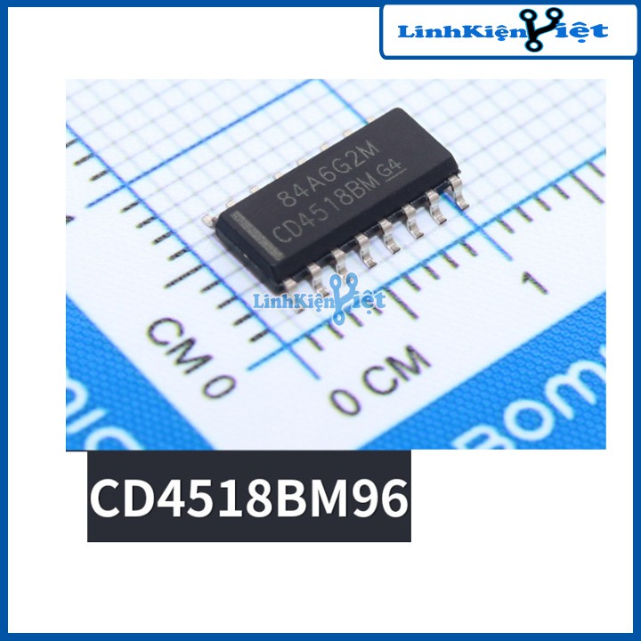 Chíp CD4518BE DIP16, CD4518BM SOP16