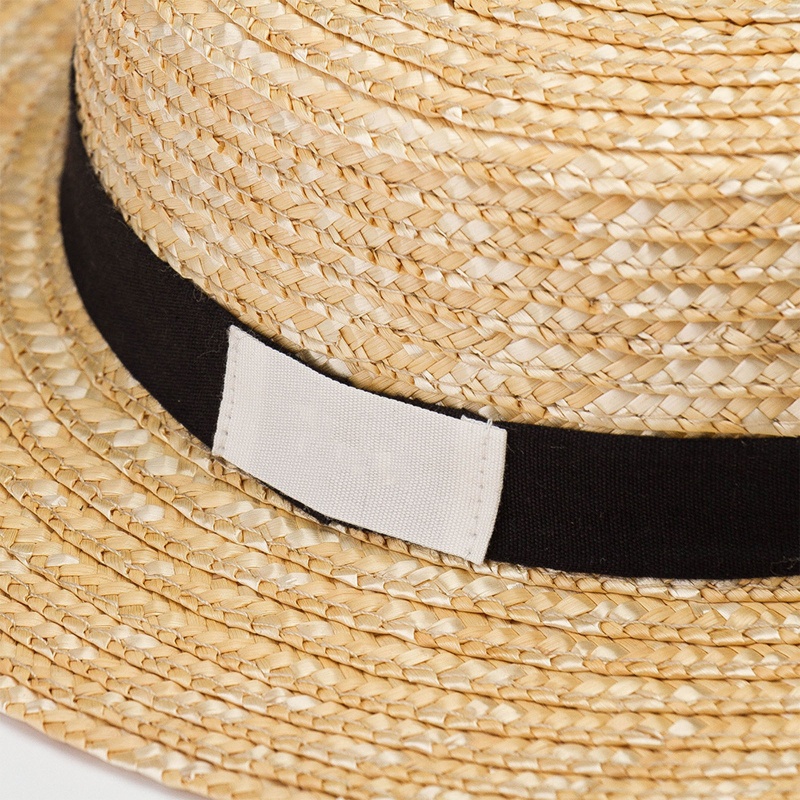 Mũ Cói Rộng Vành Thời Trang Hè Xinh Xắn Cho Bé