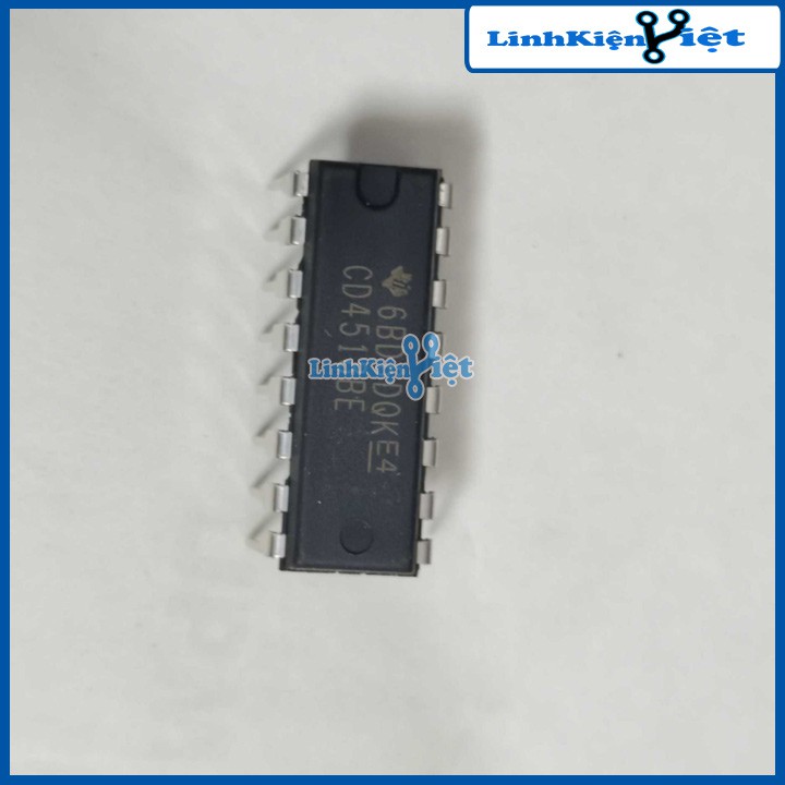 Chíp CD4518BE DIP16, CD4518BM SOP16