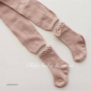 Set quần + tất <Peekaboo> hàng có sẵn