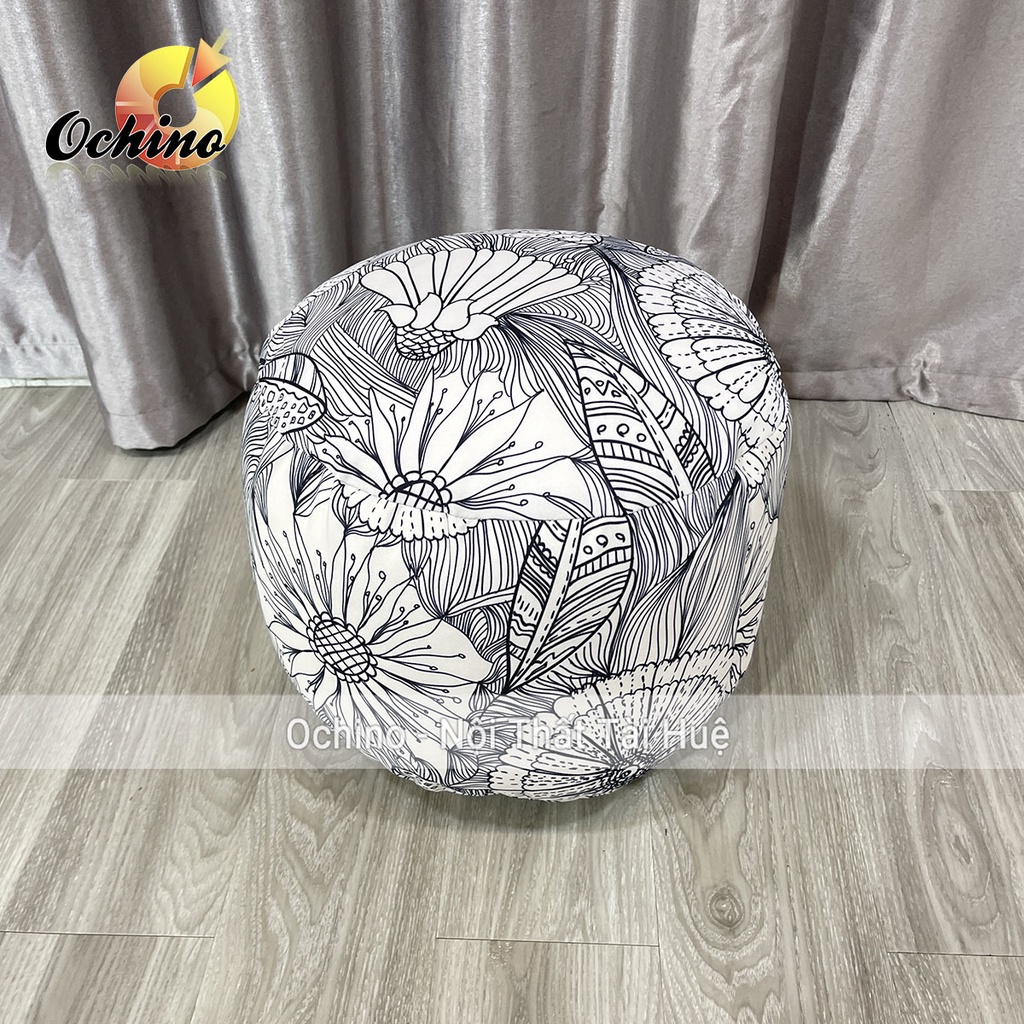 GHẾ Đôn Hạt Xốp Xinh xắn Cao 30 Đk 40 Cm phong cách hiện đại (Hàng Có Sẵn).