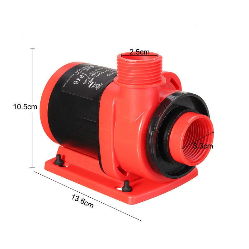 Bơm DCQ 3500/ DCQ8000 / DCQ 10000 - Jebao dùng cho bể cá cảnh, bơm DC rất khỏe,bền đẹp, an toàn.