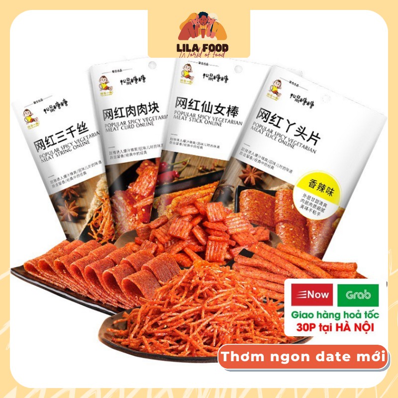 Que Cay Trùng Khánh Tăm Cay Hồ Nam Ăn Vặt Trung Quốc Đủ 4 Vị | BigBuy360 - bigbuy360.vn