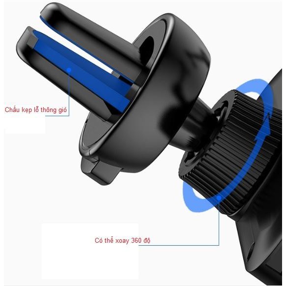 Giá đỡ điện thoại kẹp khe thông gió – Kẹp điện thoại lỗ thông gió xe hơi | BigBuy360 - bigbuy360.vn