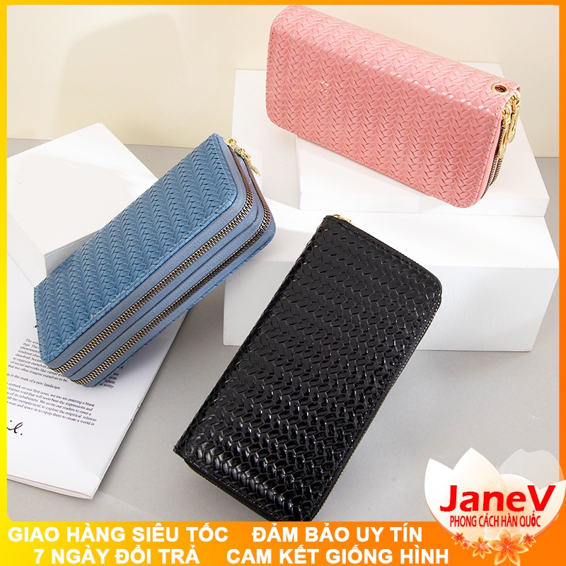 Ví Nữ Dài Cầm Tay Cao Cấp Sang Trọng Phong Cách Hàn Quốc TVNN398