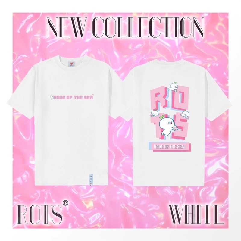 ÁO THUN RAGE OF THE SEA BIGLOGO HỒNG | BigBuy360 - bigbuy360.vn