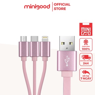 Dây Cáp Sạc Điện Thoại 3 In 1 MINIGOOD