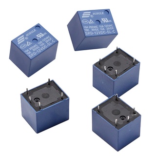 Combo 5 Con RELAY 12V 10A 5P SRD SONGLE