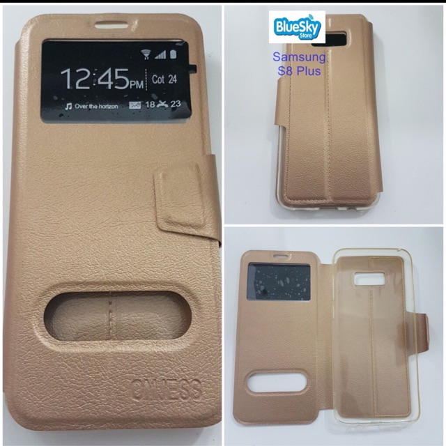 Bao da onjess cho samsung S8/ S8 Plus lưng silicon - Chính hãng