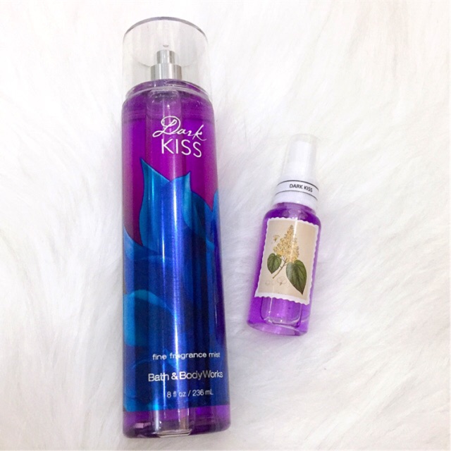 Xịt thơm toàn thân lưu hương nước hoa Bath and Body Works Dark Kiss