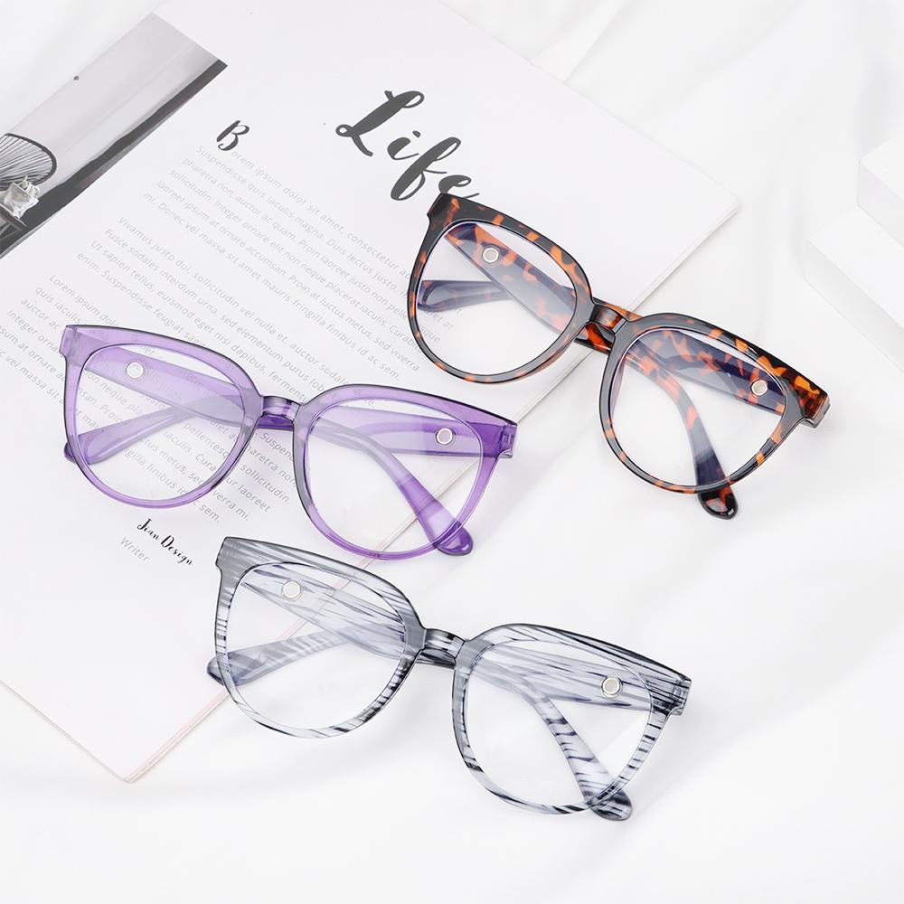 ESPO Mắt Kính Gọng Tròn Siêu Nhẹ Chống Ánh Sáng Xanh Nhiều Màu Sắc Thời Trang Unisex