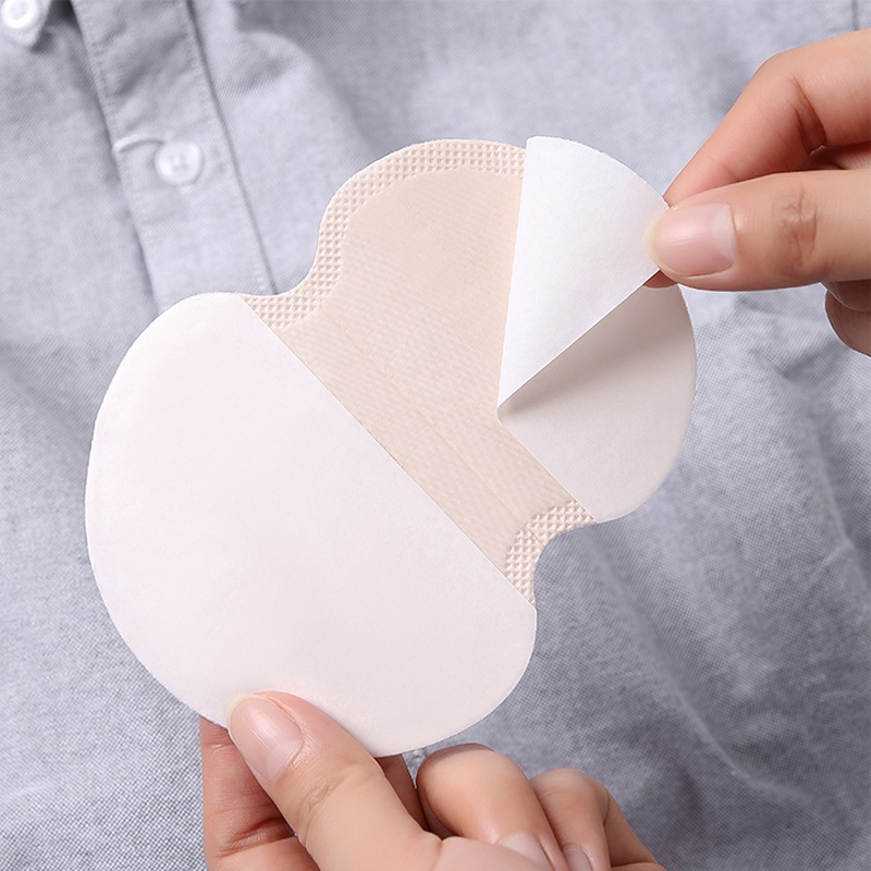 2 Miếng dán vùng dưới cánh tay thấm mồ hôi thoáng khí thiết kế tiện dụng