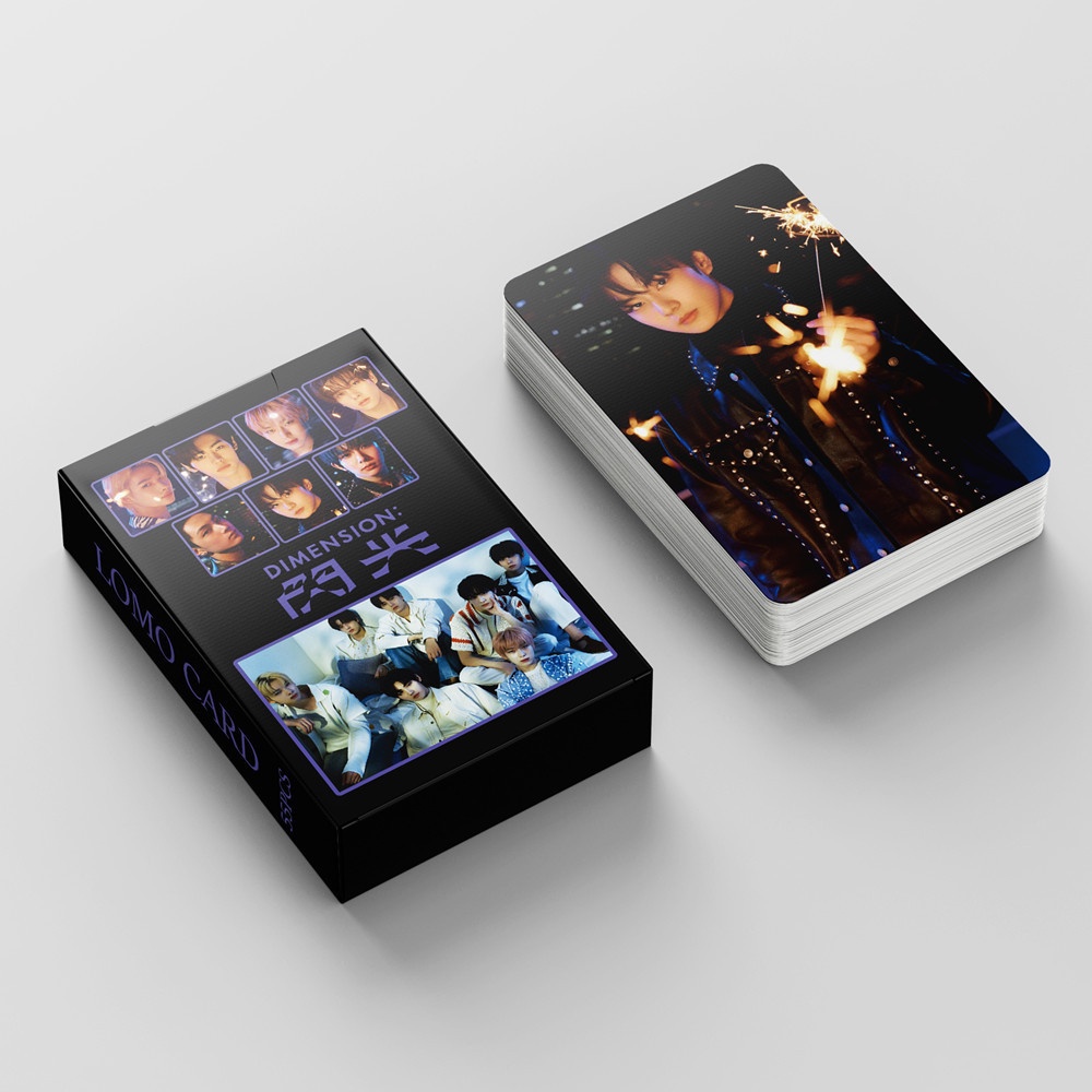 Set 55 Tấm Thẻ Ảnh Lomo Các Thành Viên Nhóm Nhạc Kpop