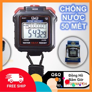 [FREESHIP] ĐỒNG HỒ BẤM GIỜ Q&Q CHUYÊN DÙNG TRONG THỂ THAO ⚡LOI59 SPORTS