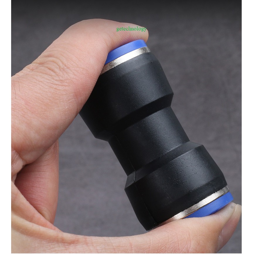 Đầu nối nhanh,đầu nối khí,đầu nối hơi, đầu nối fitting PU-4 PU-6 PU-8 PU-10 PU-12/PU4 PU6 PU8 PU10 PU12