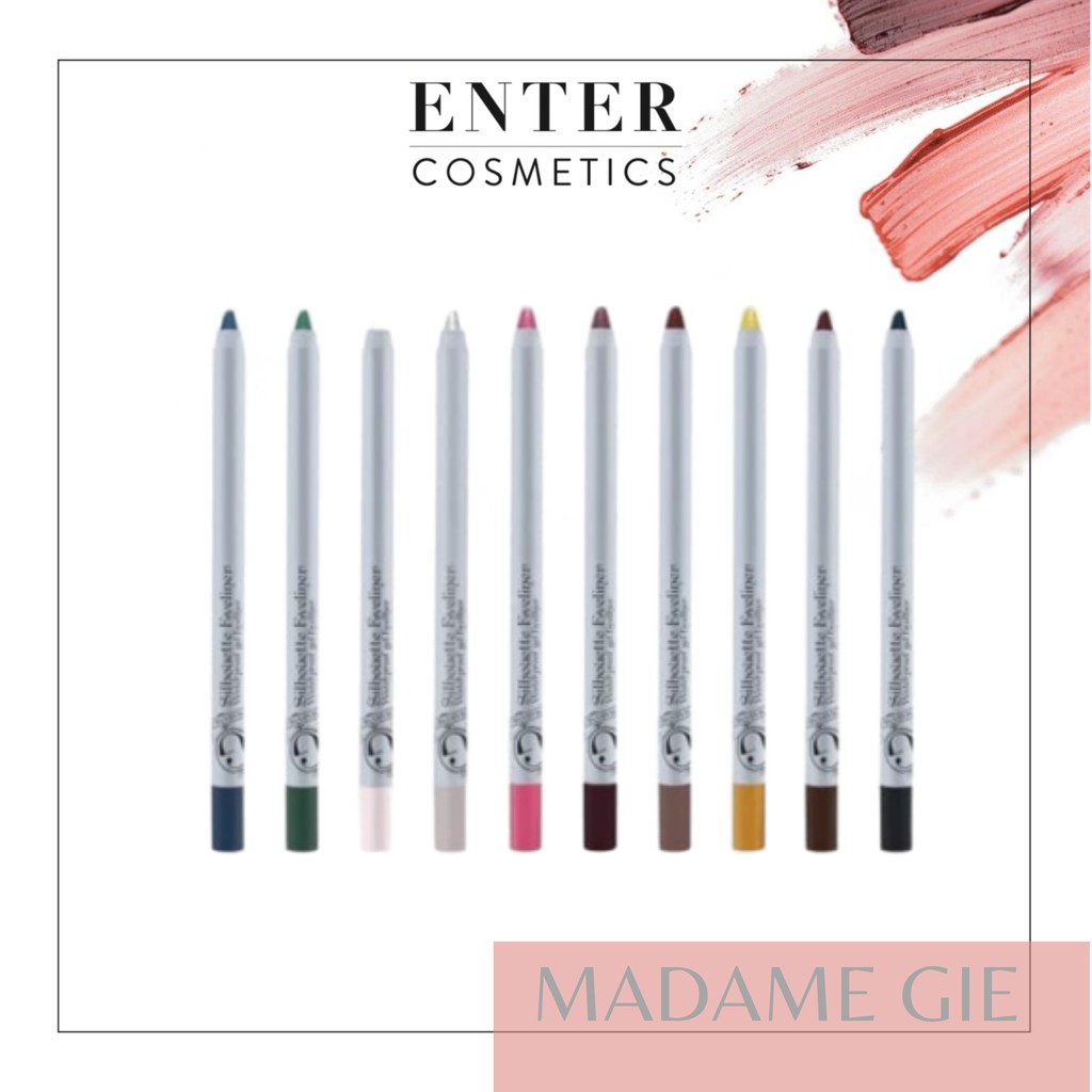 (hàng Mới Về) Bút Kẻ Mắt Madame Gie Chất Màu Chống Nước Tiện Dụng