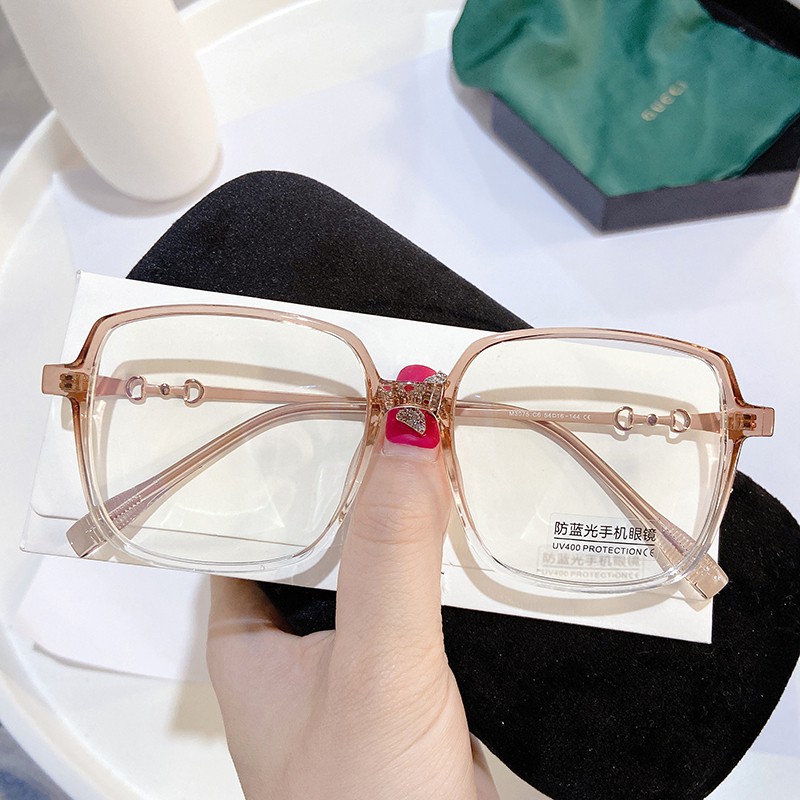 Mắt Kính Gọng Vuông Chống Ánh Sáng Xanh Thời Trang Jz3075 | BigBuy360 - bigbuy360.vn