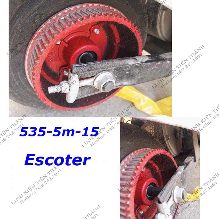 Dây Curoa Xe Điện Escoter 535-5M-15 Chính Hãng