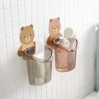 Cốc gấu đựng bàn chải đa năng