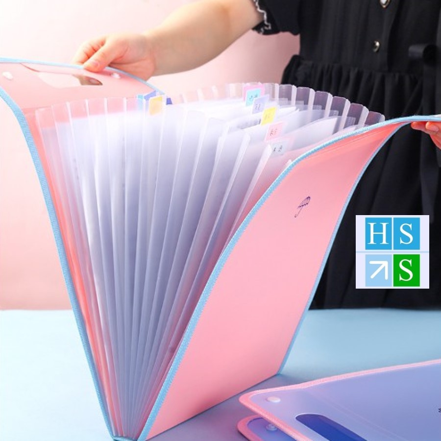 Túi đựng hồ sơ tài liệu 13 ngăn ( Khổ A4 ) dùng đa năng và tiện lợi | BigBuy360 - bigbuy360.vn