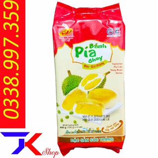 Bánh Pía Chay Đậu - Sầu Riệng 400g