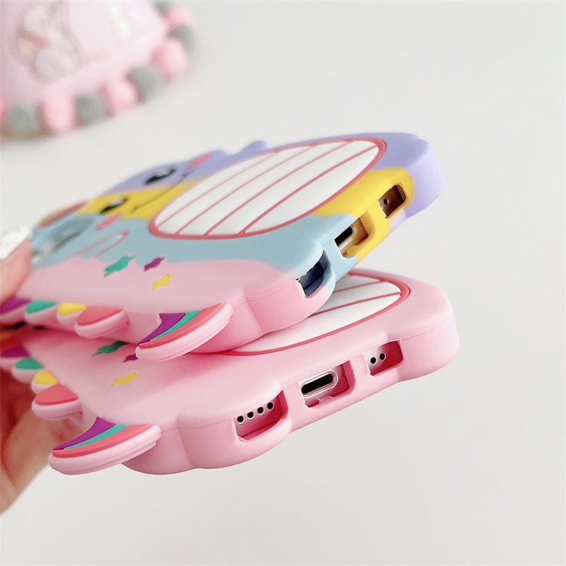 Ốp Điện Thoại Silicon Chống Rơi Họa Tiết Kỳ Lân Dành Cho iPhone XS Max 11ProMax 12ProMax 13ProMax