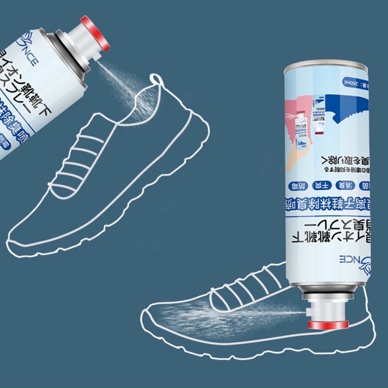 CHAI XỊT KHỬ MÙI HÔI GIÀY NHẬT OEM CỰC HÓT CHO HÈ 2022